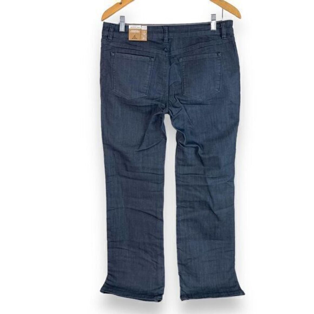 NEW Prana Jada Bootcut Jeans Womens 12/31 Gray Organic‎ Cotton Polyester Stretch